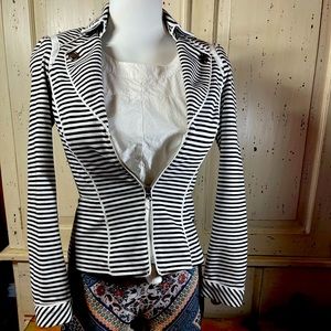 White House Black Market Motorcycle Jacket